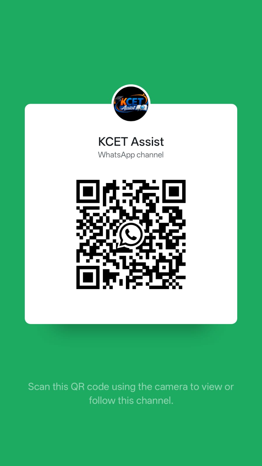 WhatsApp Channel QR Code